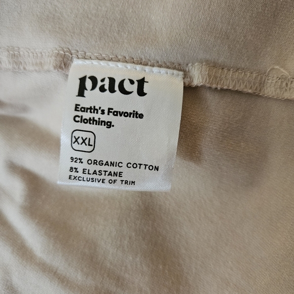 Pact Airport Super Soft Cardigan Tan XL - Picture 6 of 7